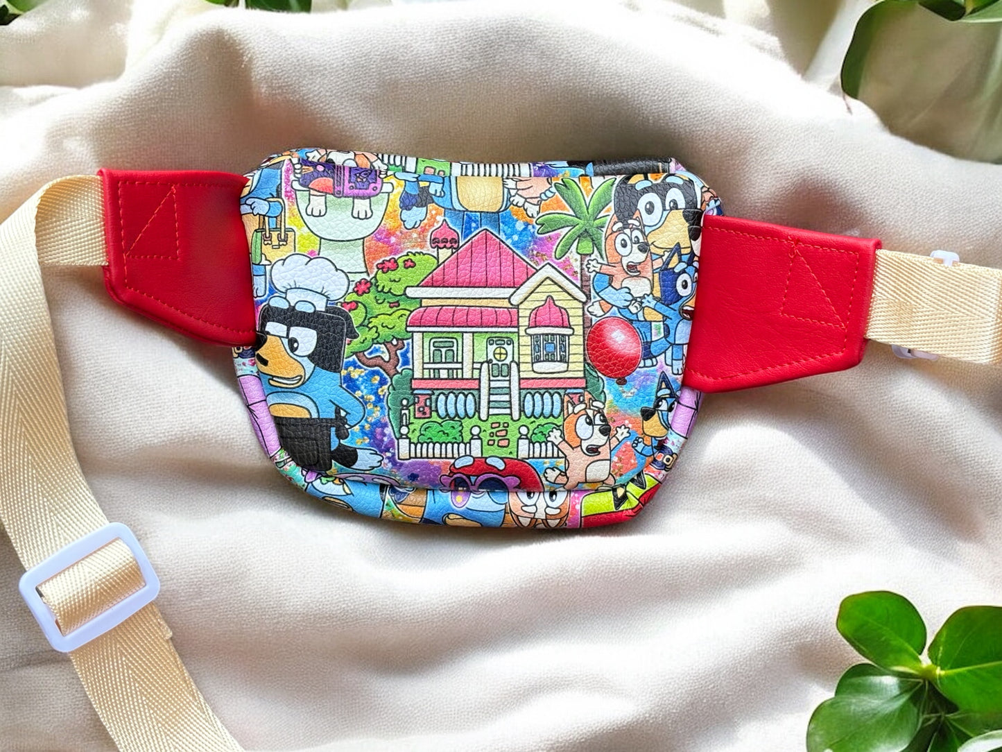 Custom Bluey Belt Bag, various sizes