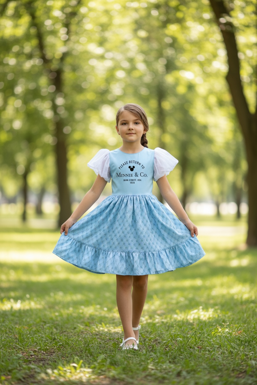 Minnie Tiffany and Co dress, size 6