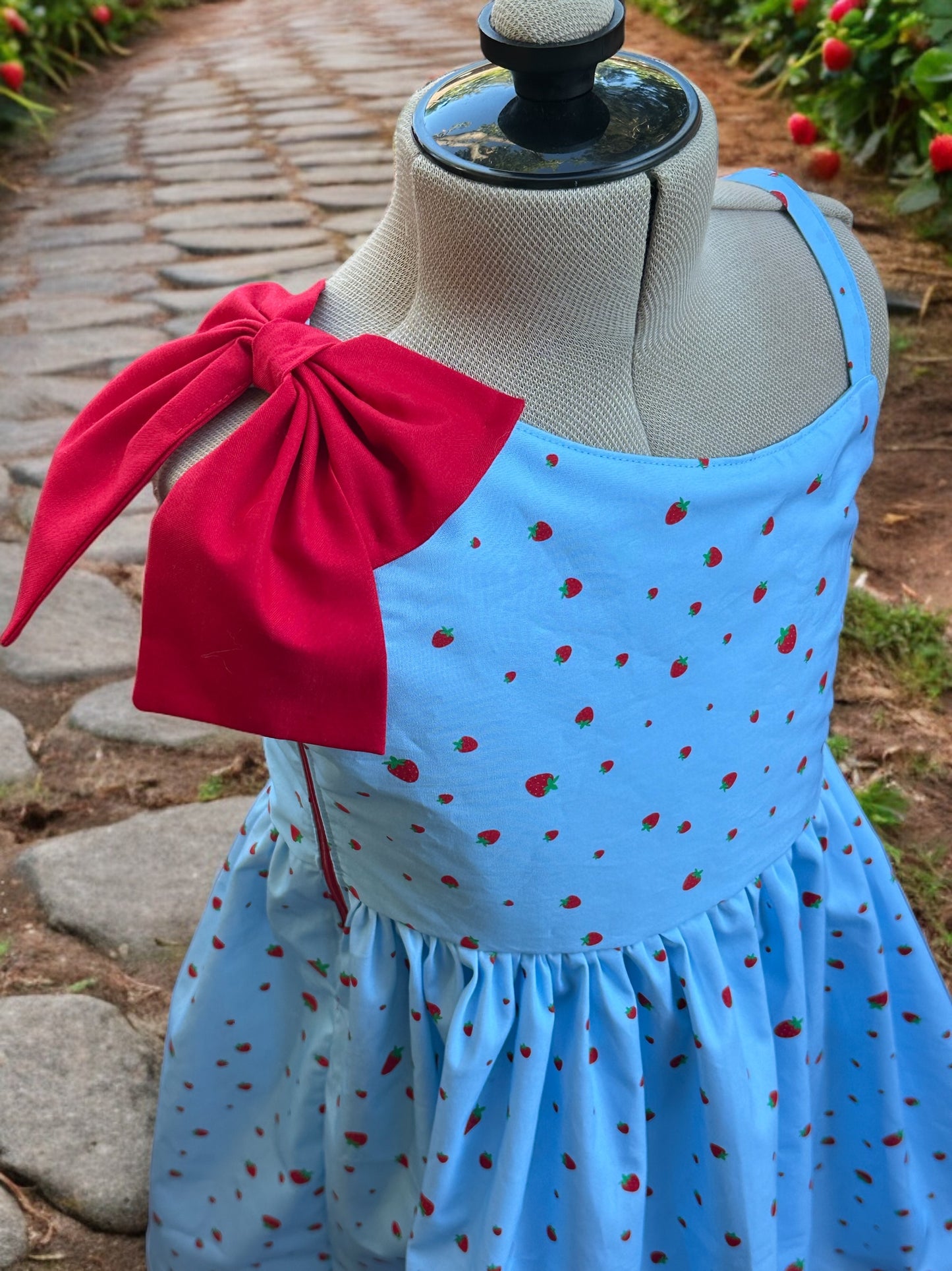 Strawberry dress sz 7