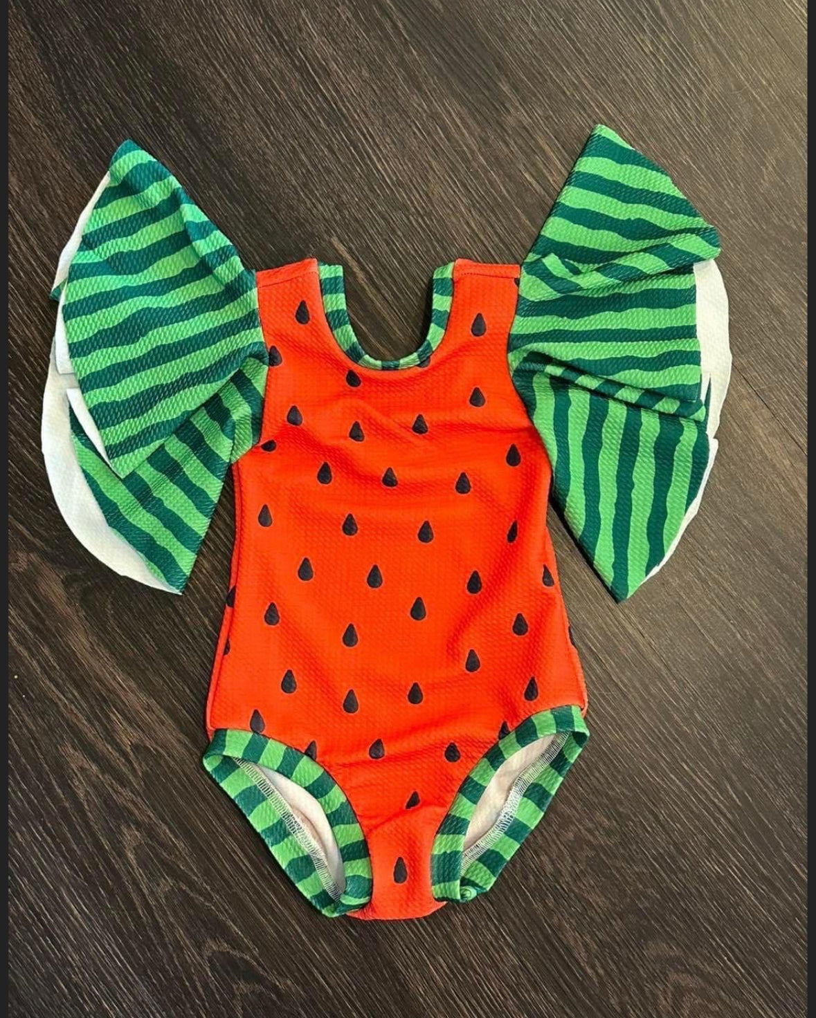 Watermelon leotard size 2T