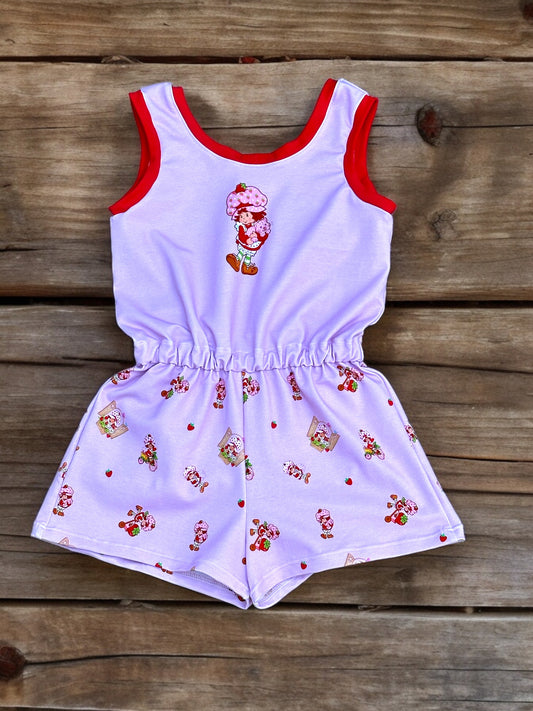 Strawberry Shortcake Romper sz 7