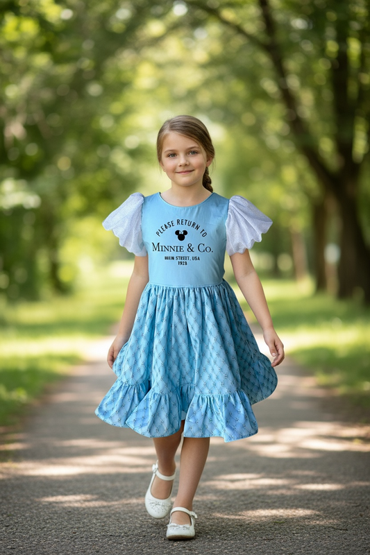 Minnie Tiffany and Co dress, size 6