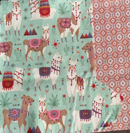 Llama reversible suck pads